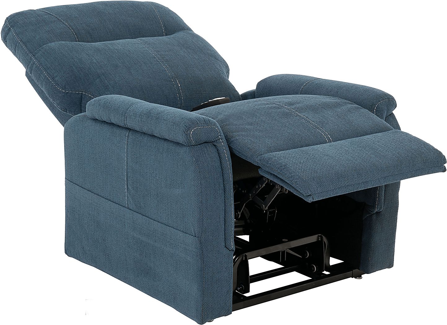 Rooms To Go Baltruso Blue Lift Chair Power Recliner
